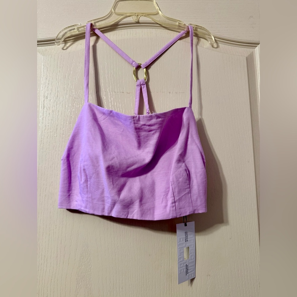 Jenee Naylor Lilac Crop Top & Maxi Skirt Set | Size 18 | Elegant Two-Piece